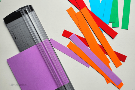 Preparaion - 2 CM Paper Strips