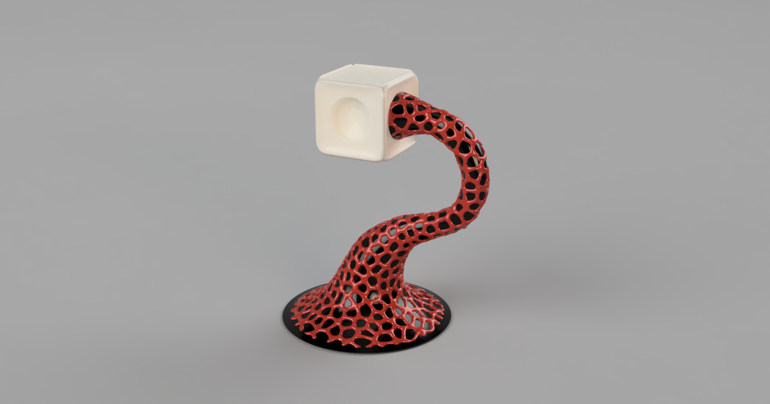 Curvey Voronoized Stand