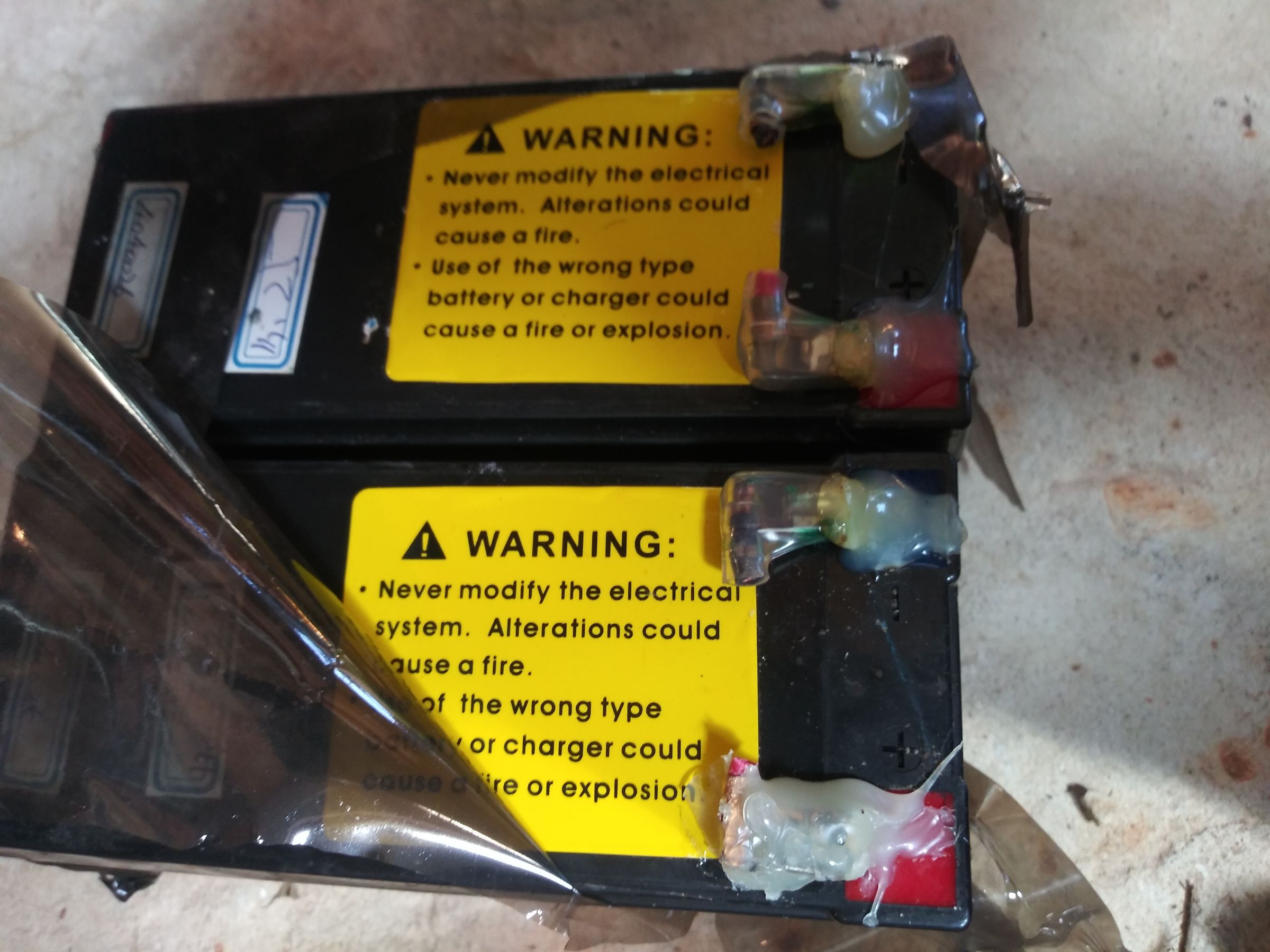 Replacing Razor PR200 Batteries 8 Steps Instructables