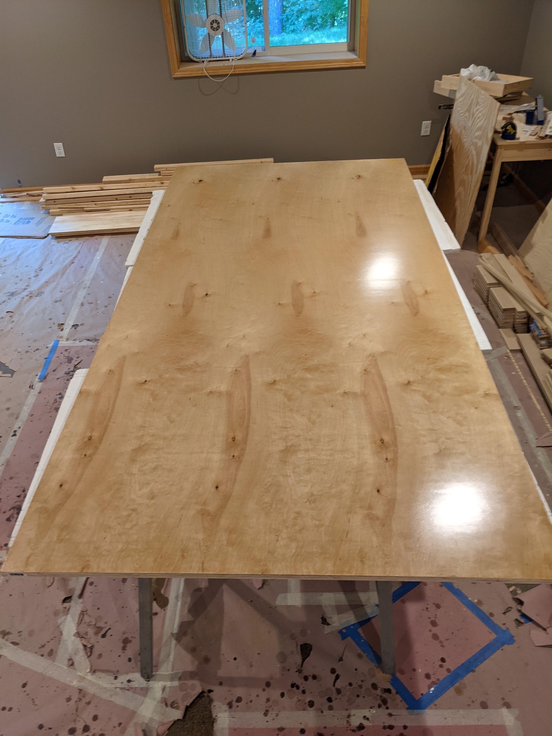 OneSheet Plywood Desk (Midcentury Modern) 12 Steps (with Pictures