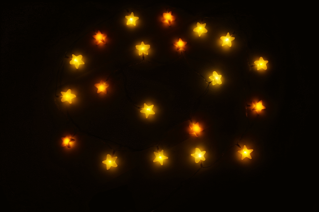 DIY Star Fairy Lights With Hot Glue 5 Steps (with Pictures)