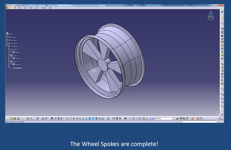 Instructions for Designing a Wheel in CATIA V5 : 45 Steps - Instructables