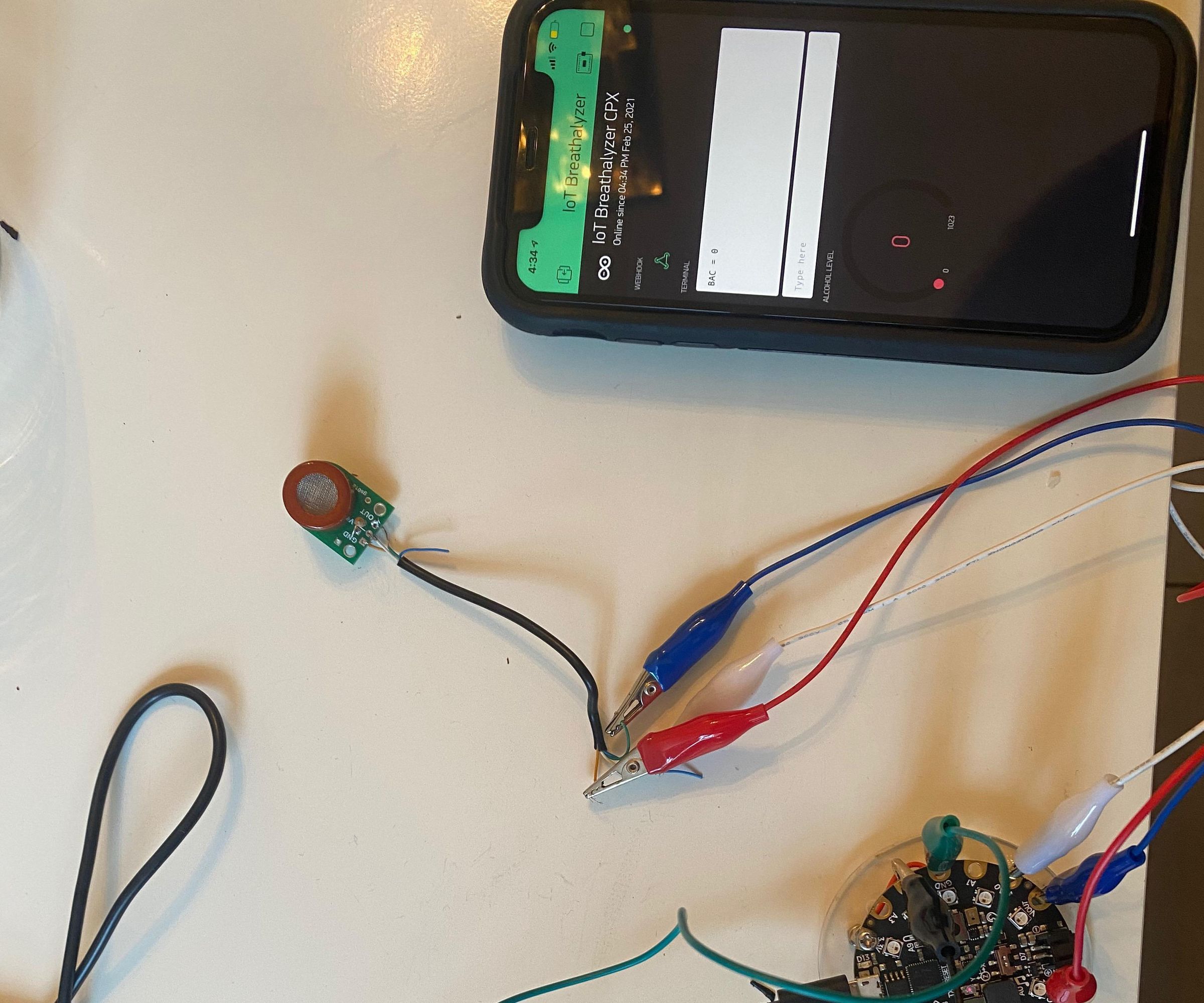 IoT Breathalyzer & Car Key Usage System for Recovering Alcoholics