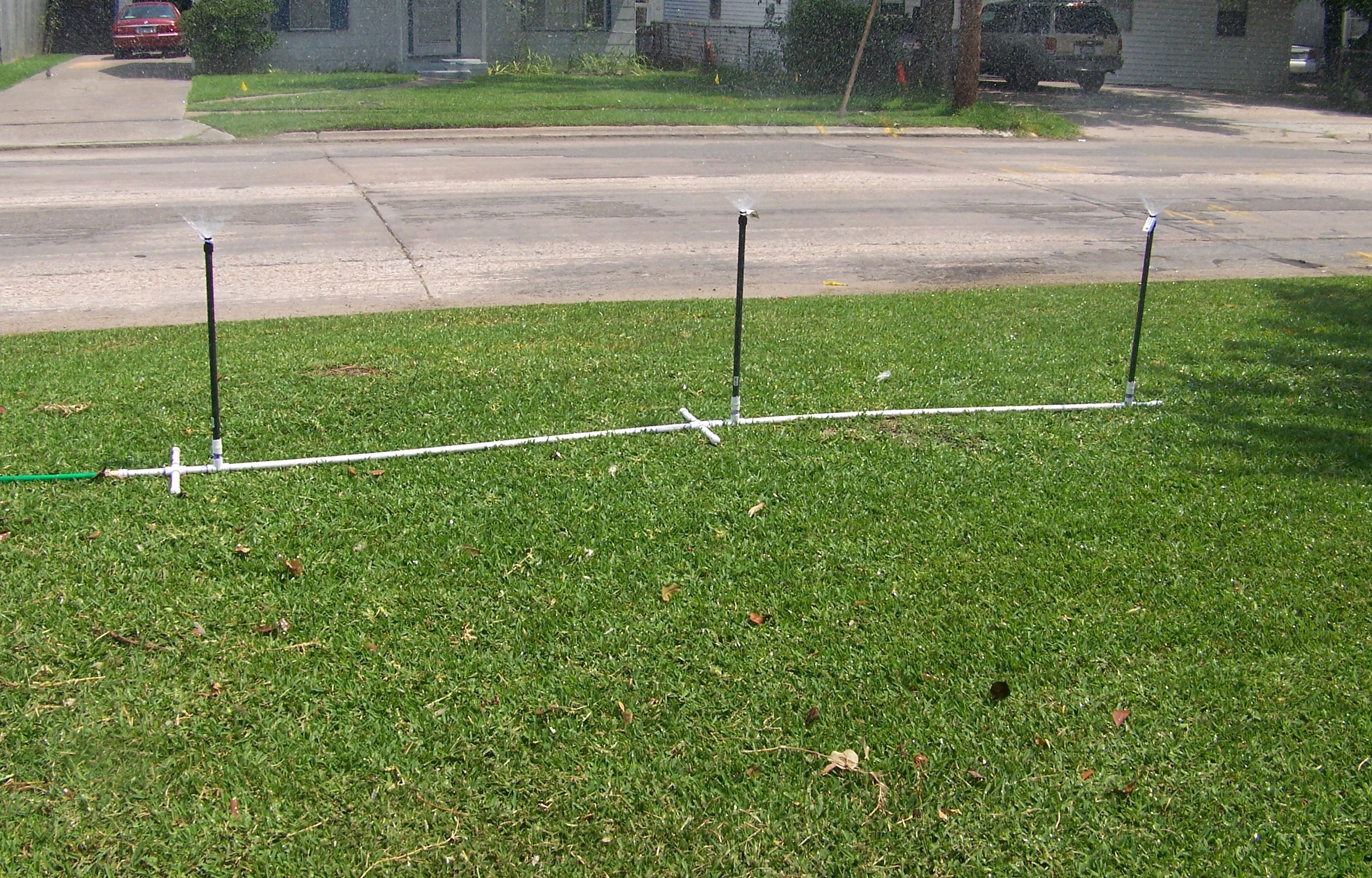Inexpensive and Portable Sprinkler System