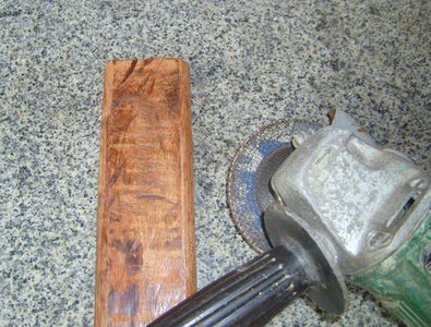 Grind (or Sand) Wood
