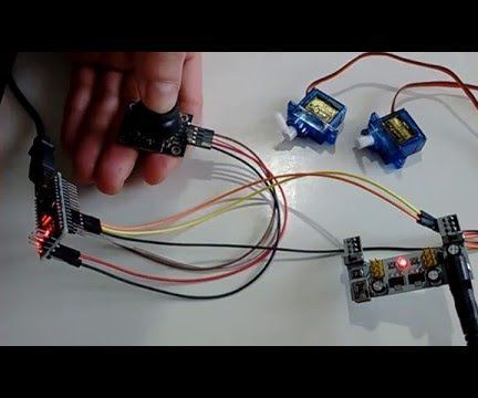 Arduino Nano and Visuino: Control Servos With Joystick
