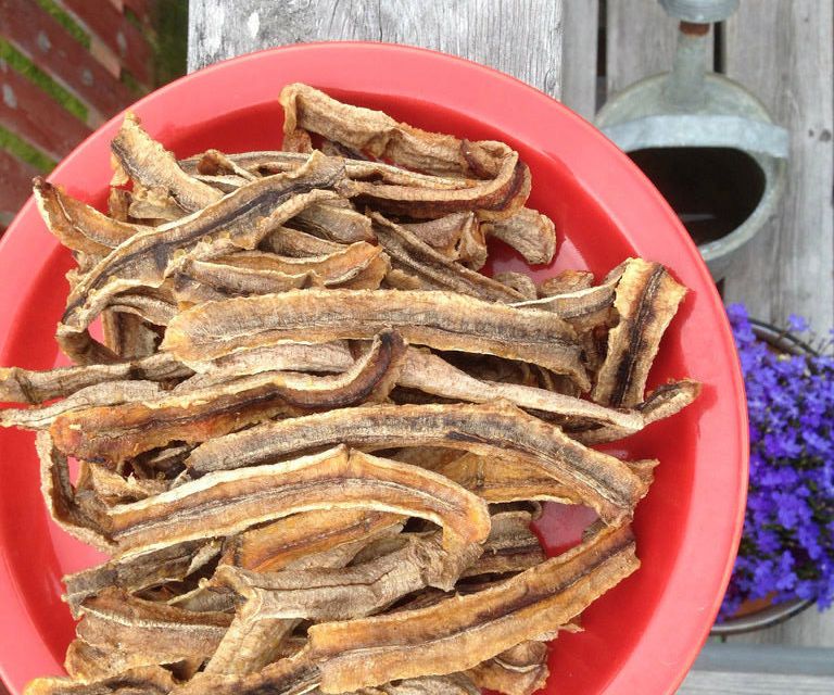 Dried Bananas Splits
