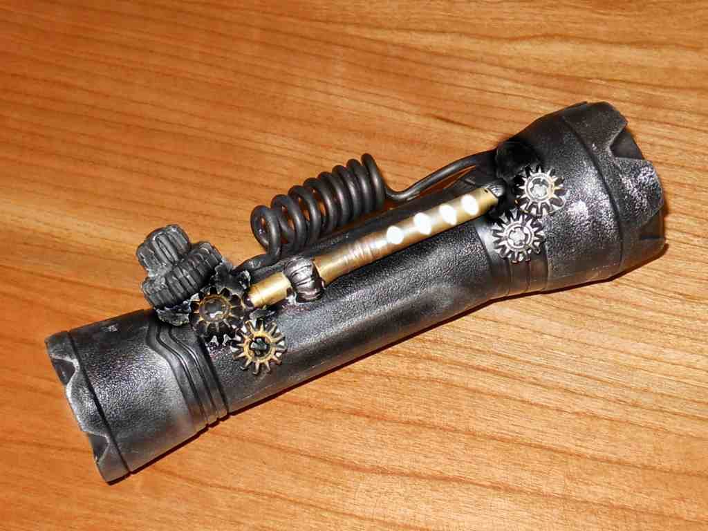 SteamTorch (a Steampunk Flashlight)