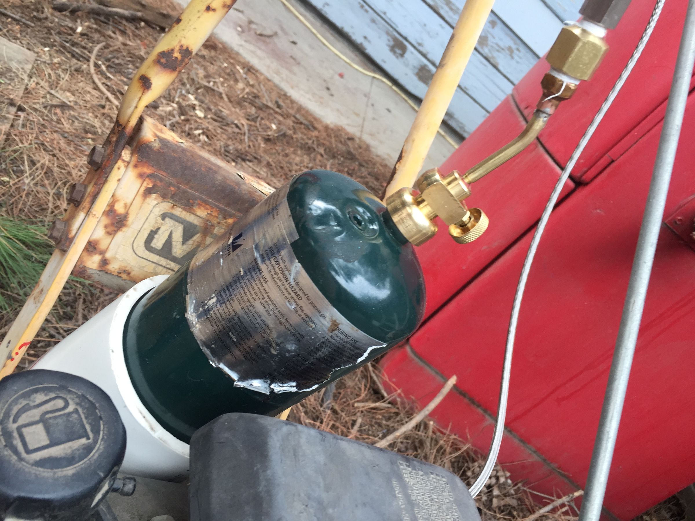 Converting a Lawn Mower or Edger From Gasoline to Run on Propane 7