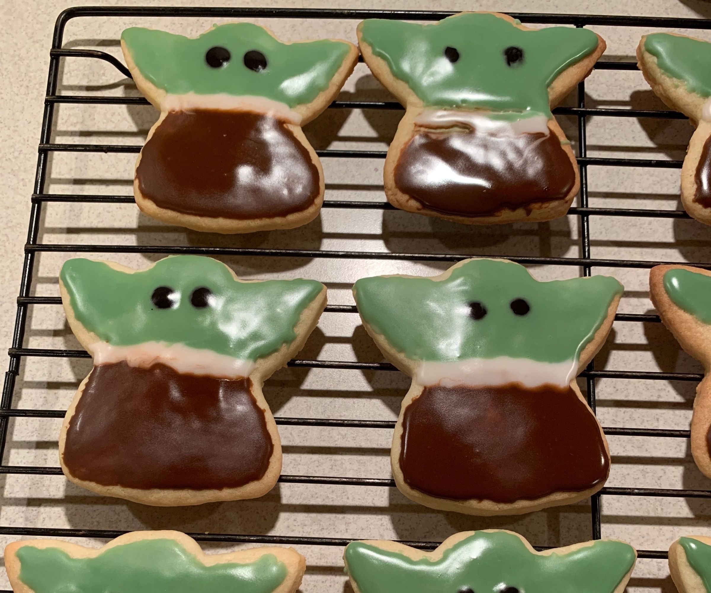 Baby Yoda Cookies