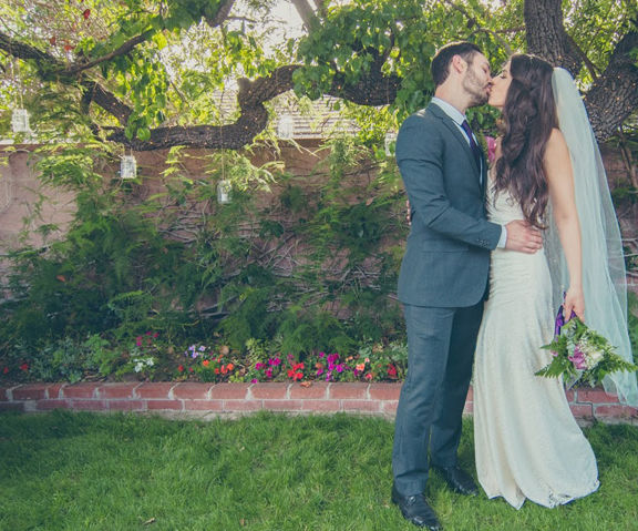 Transform a Backyard for a DIY Wedding