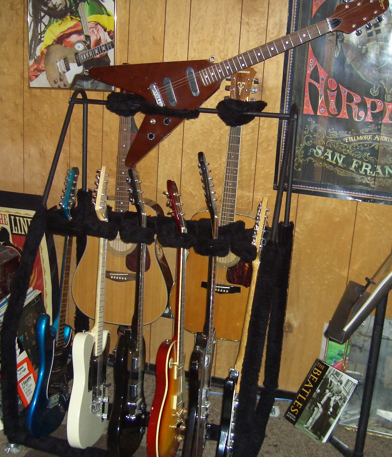 Guitar Rack From Plantstand