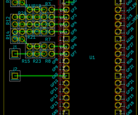 Construction of the R2R DAC