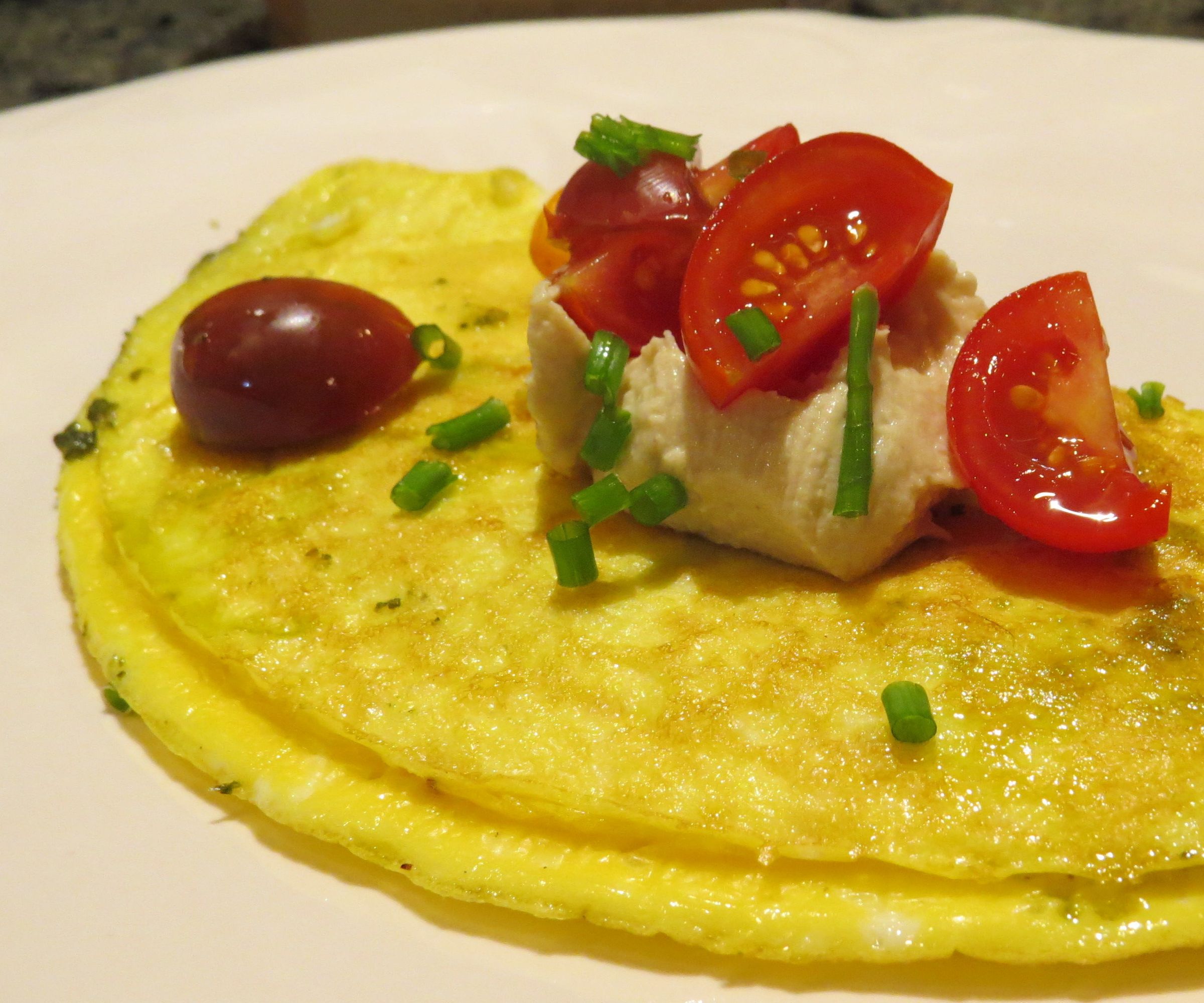 Pesto Egg Omellete Recipe