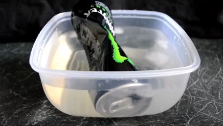 How to Crush a Can With Water - Imploding Can Crusher