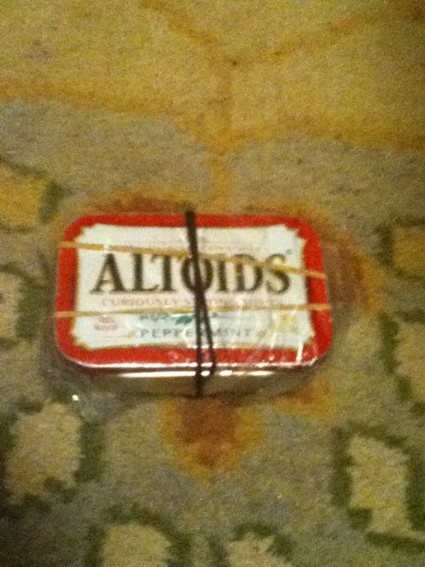 Altoid Tin Survival Kit