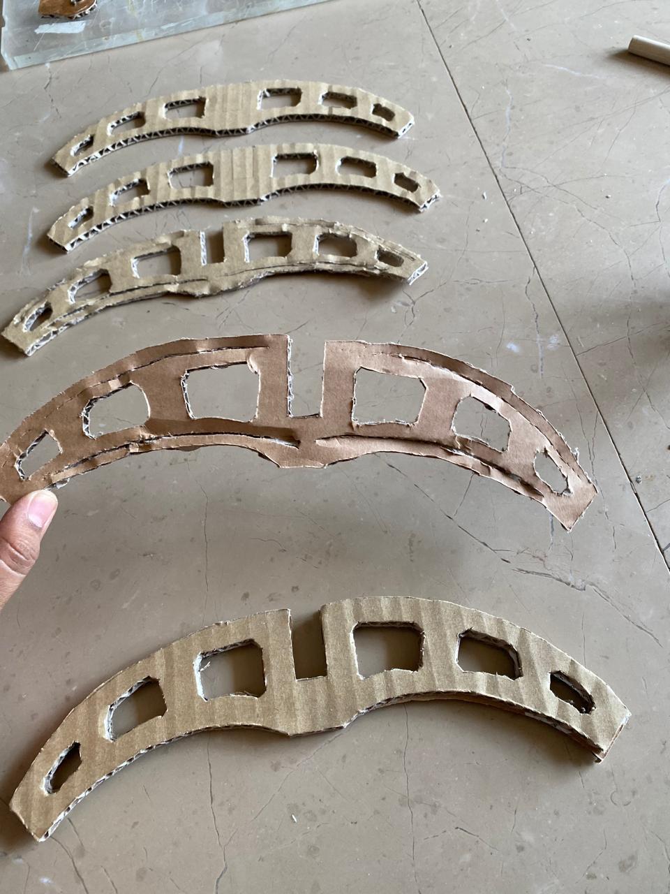 Cut the Bow Handle Body
