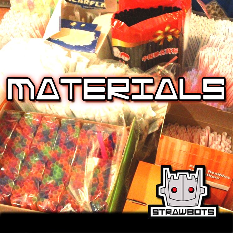 STRAWBOTS: Materials