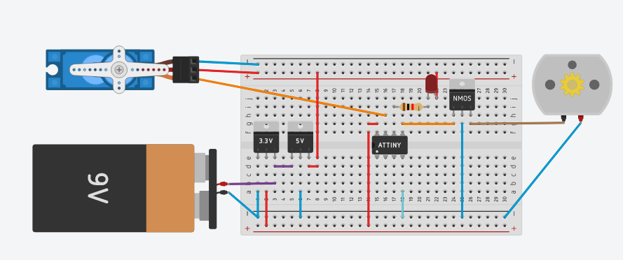 Control Line Timer | Digispark Attiny85 TINKERCAD - Instructables