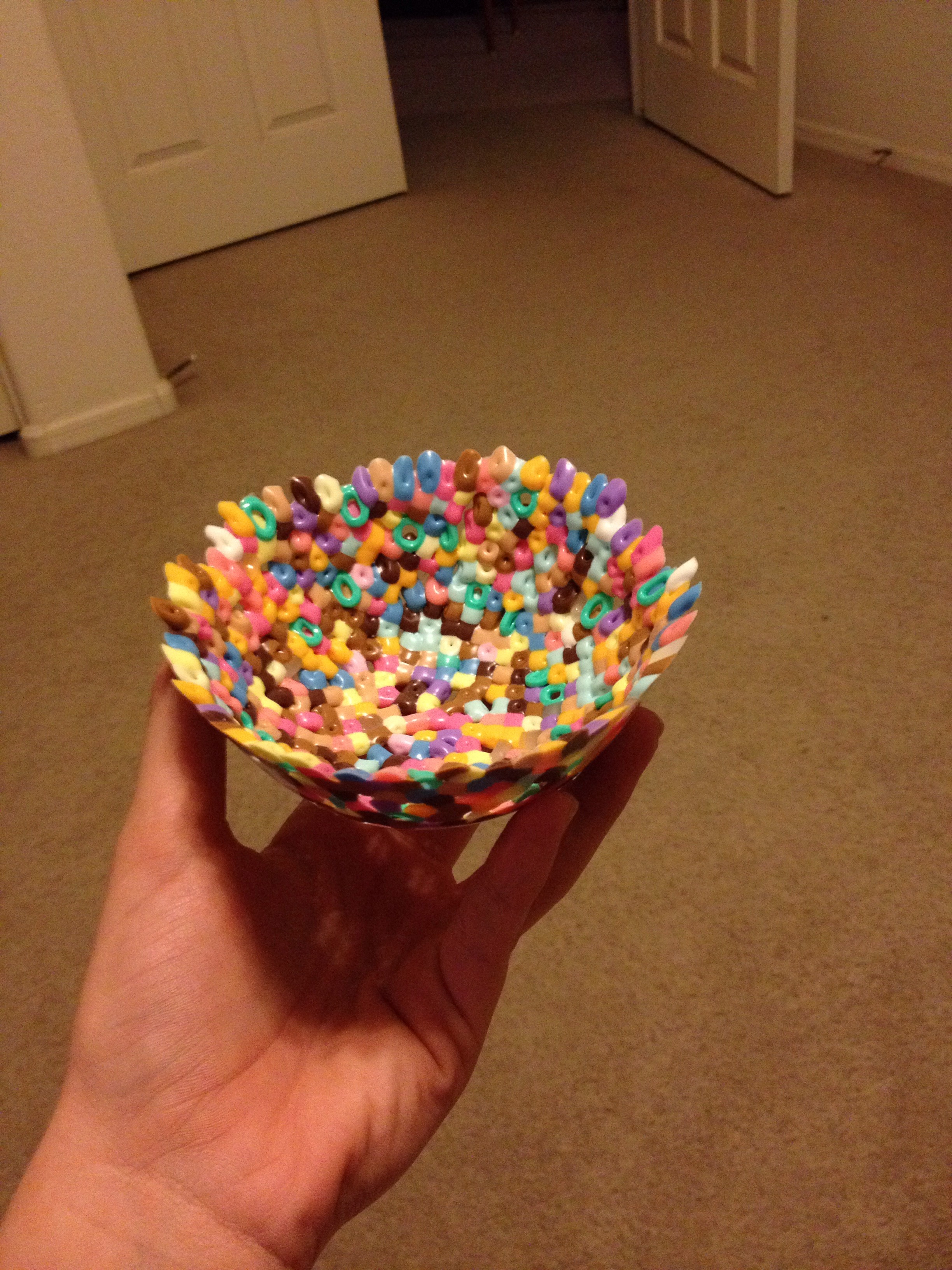 DIY Perler Bead Bowl