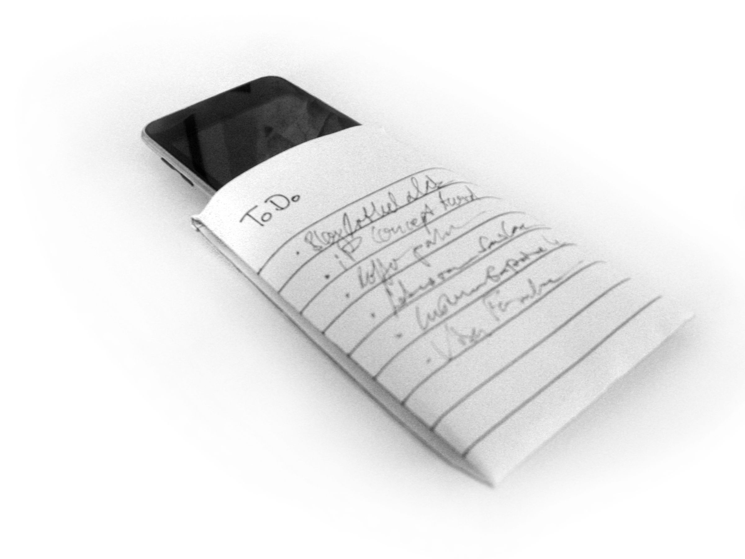 Sustainable IPhone / IPod Paper Case (Origami)