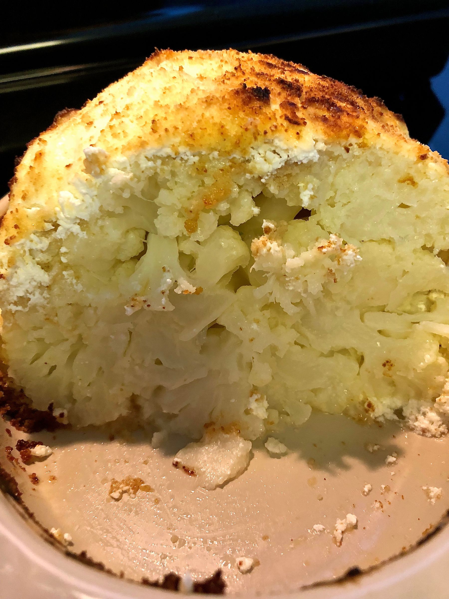 Hungarian Baked Cauliflower Recipe (Coliflor Con Cúrcuma) 12 Steps