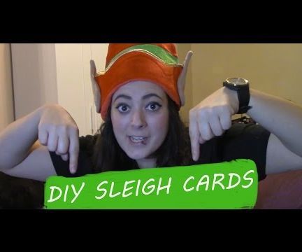 SLEIGH CHRISTMAS CARDS