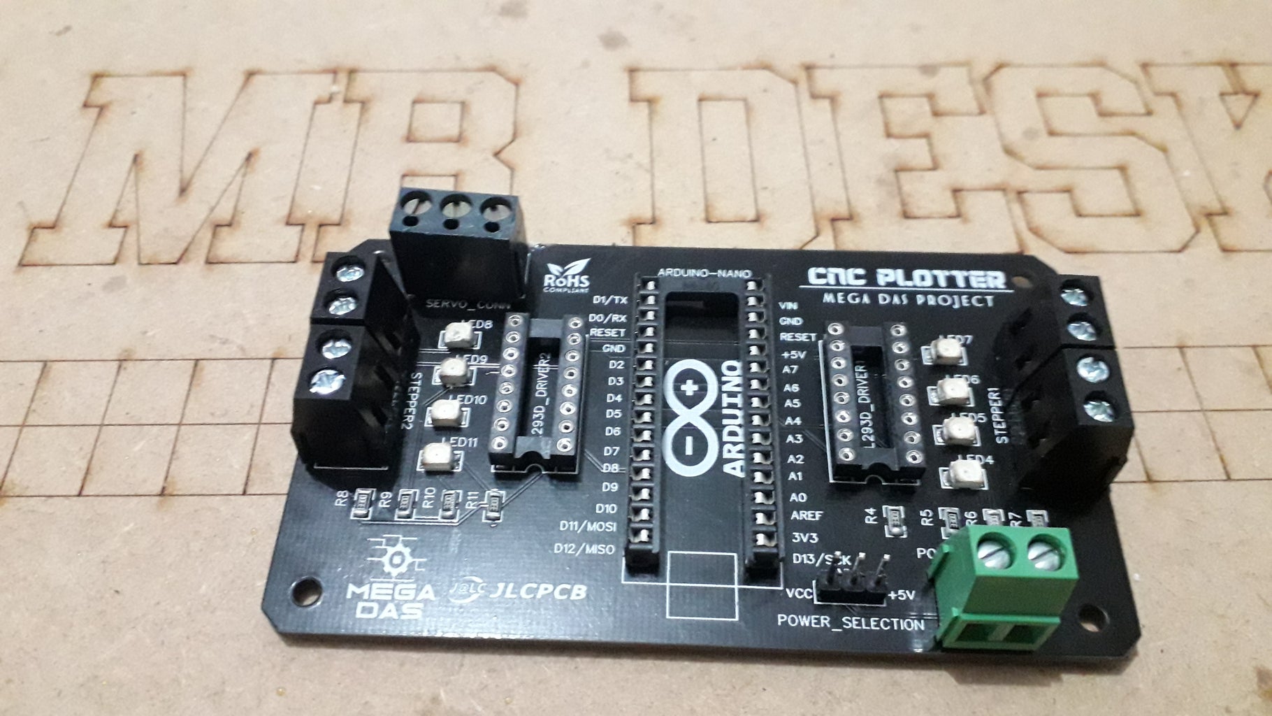 Arduino CNC Plotter (DRAWING MACHINE) : 10 Steps (with Pictures ...