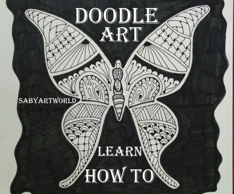 Doodle Butterfly in  Minutes