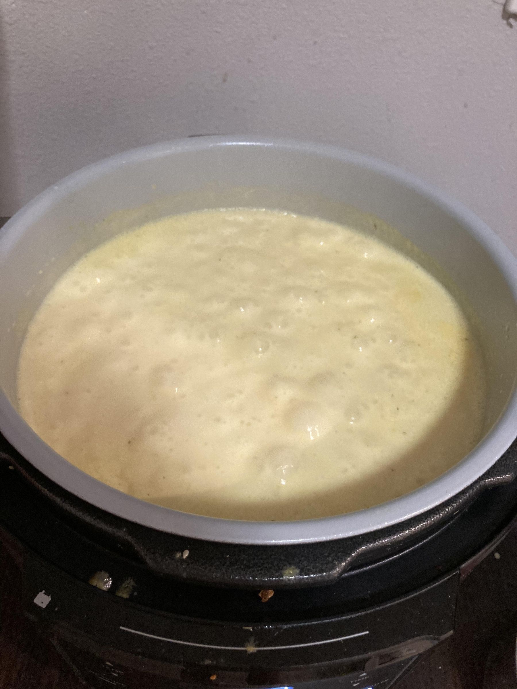 Velveeta Beer Cheese Broccoli, Spinach, and Cabbage Soup With Steamed