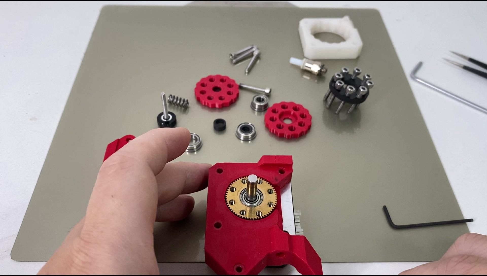 Build a Complete Cycloidal Extruder for 3D Printer 11 Steps (with