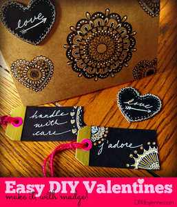 Easy DIY Valentines 