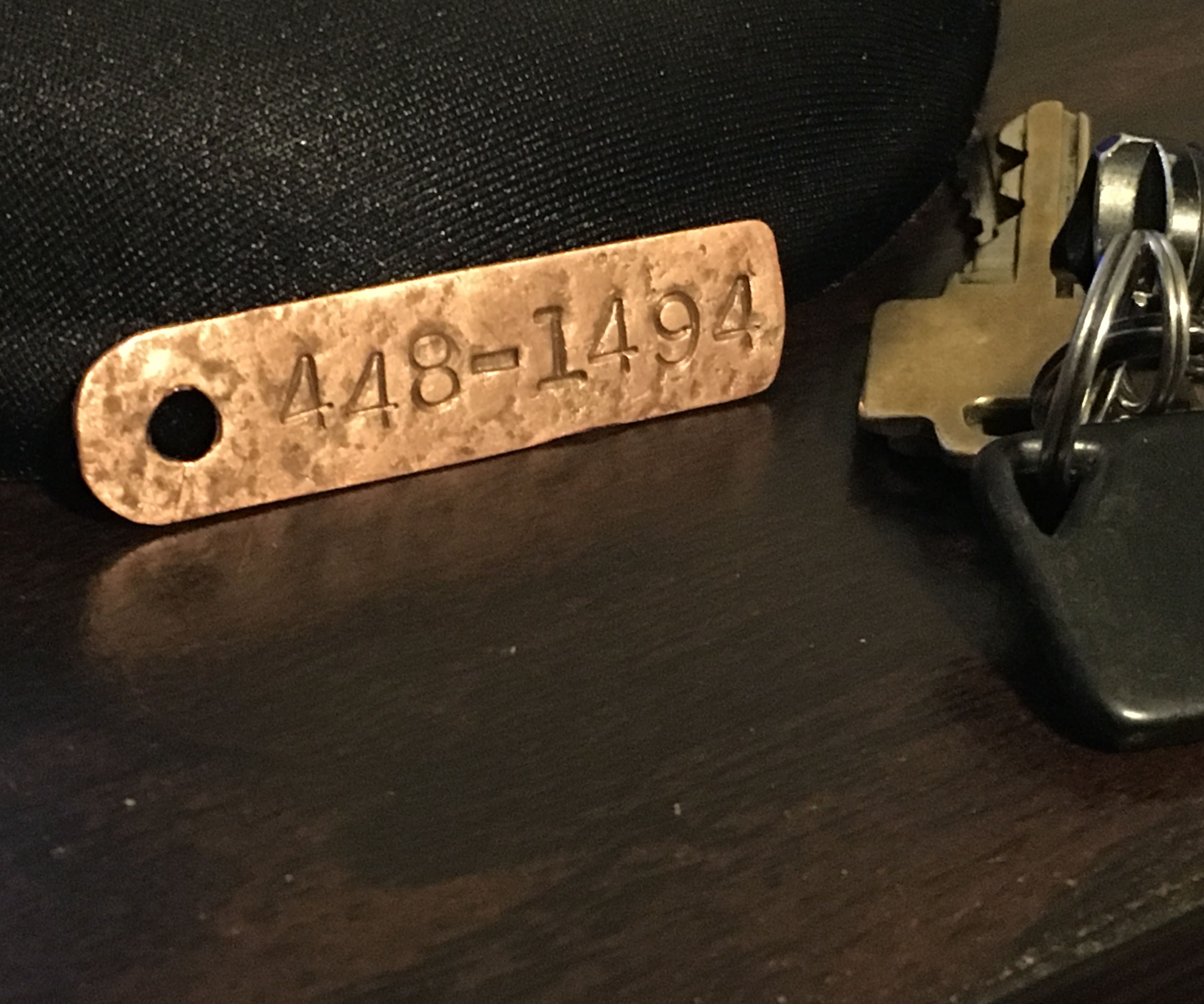 Copper ID/Key Tag