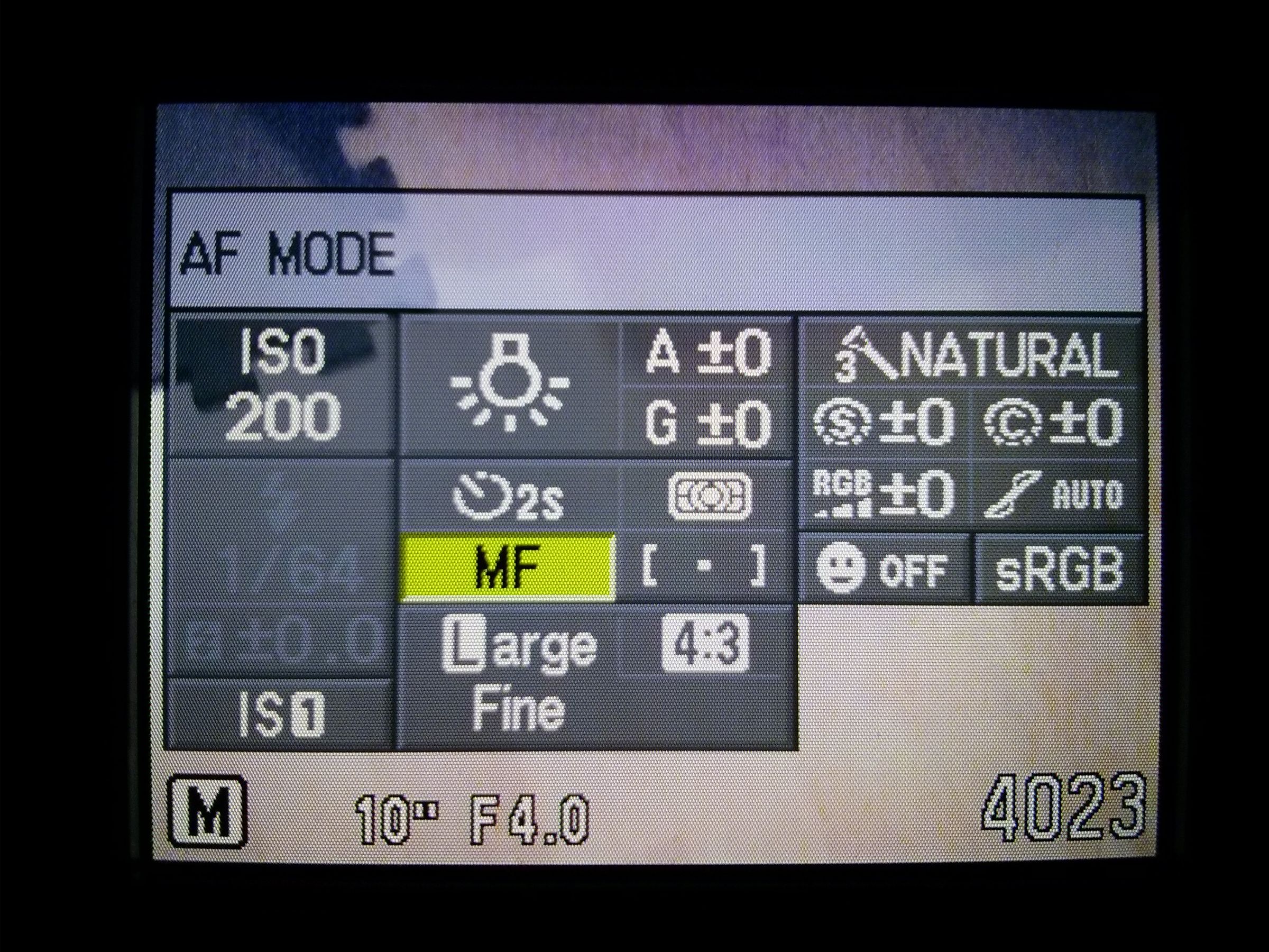 Enable the 'Super Control Panel' on Olympus MFT Cameras : 8 Steps