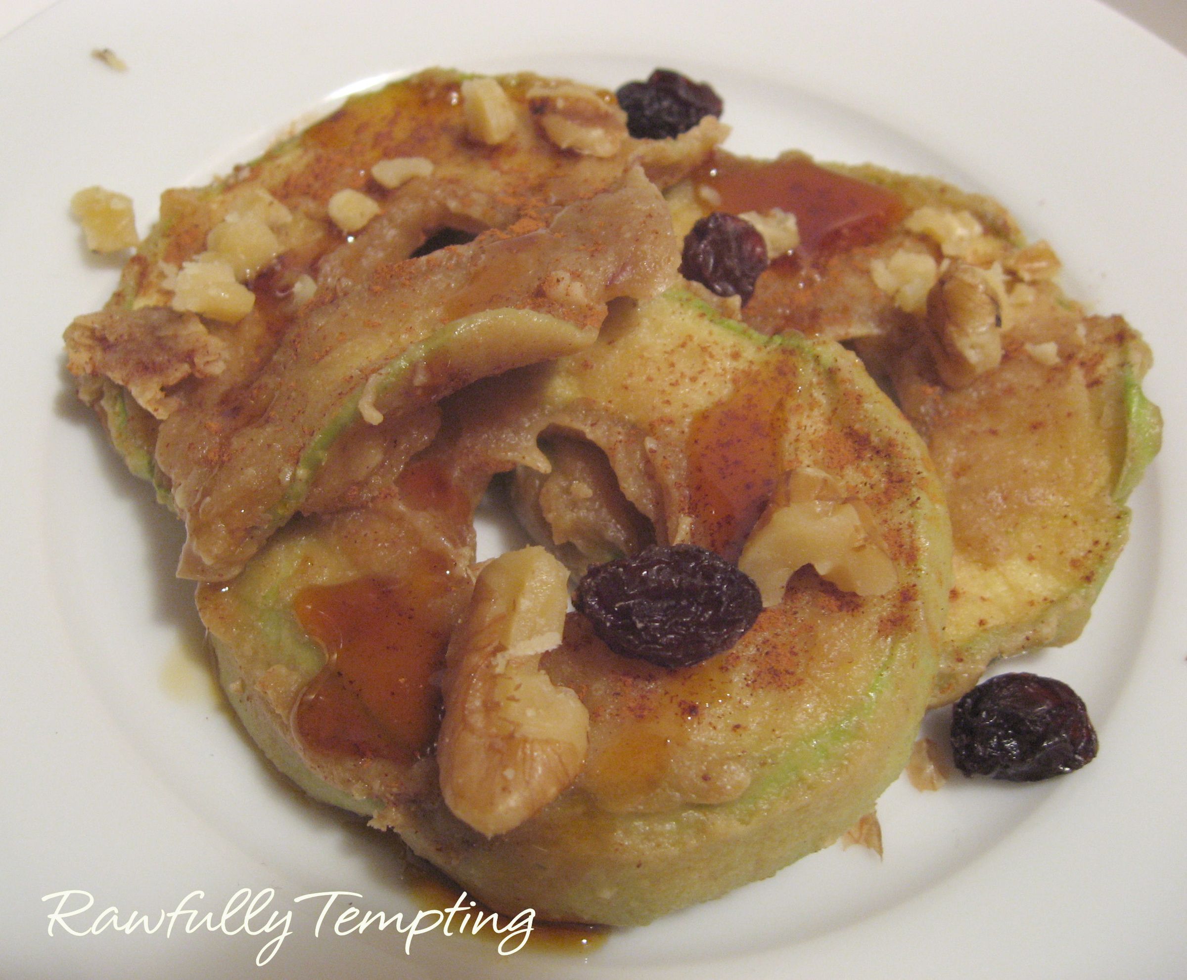Raw Vegan Apple Pancakes
