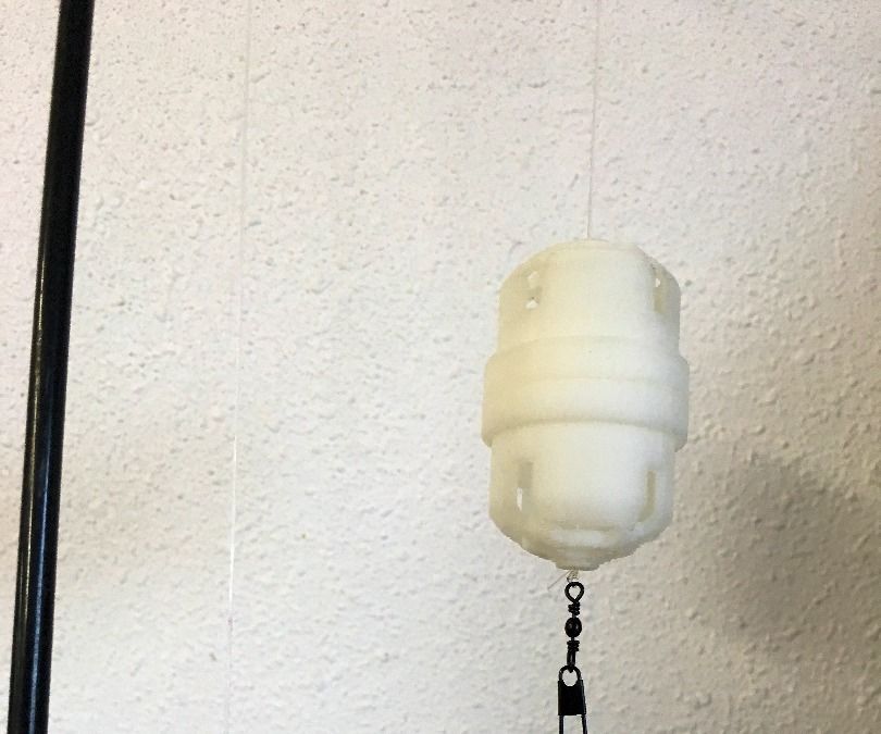 Fishing Bait Cup 3D Printed