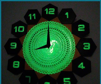 Glow in Dark Clock