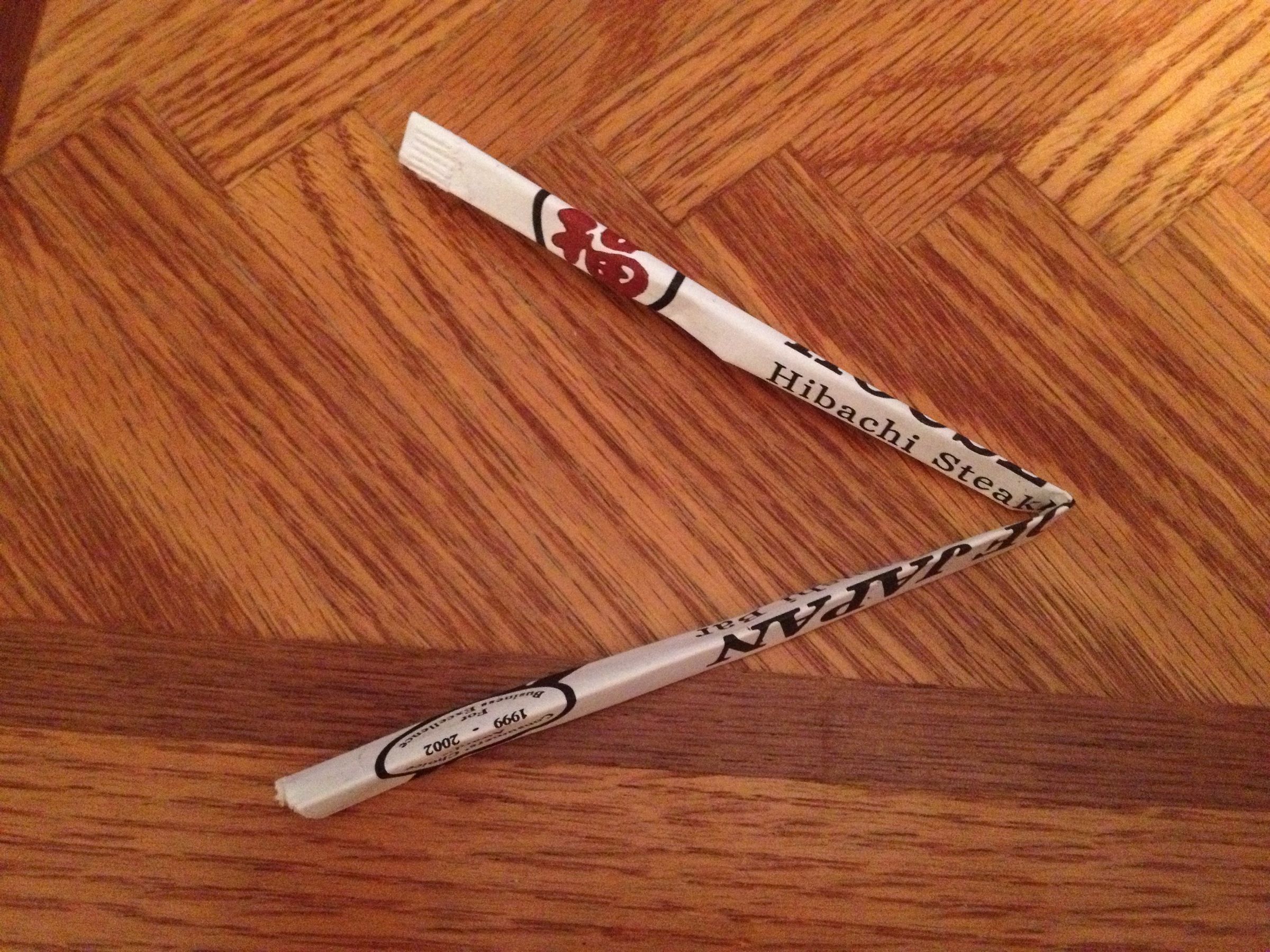 Chopstick Rest Made From Chopstick Wrapper 9 Steps Instructables