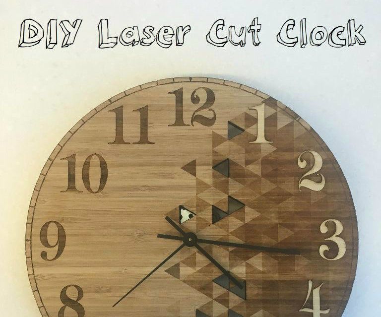 DIY Laser Cut Clock