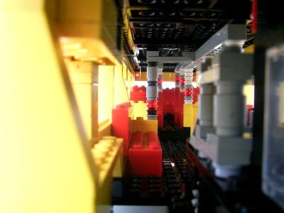 Lego Geared Bus With Steering.