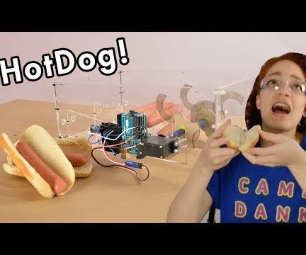 Scream Activated HotDog Dispenser