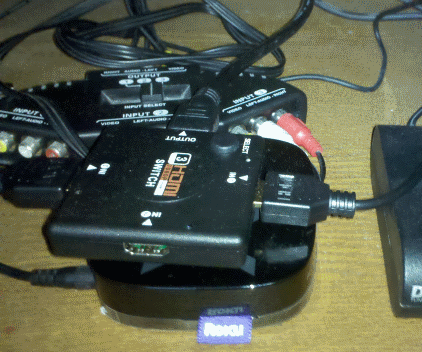HTPC MiniRack: Roku + Amazon Fire