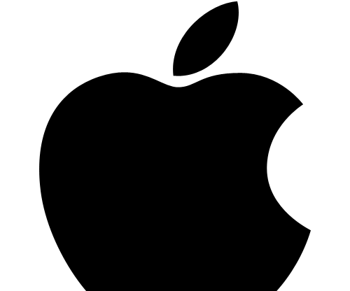 Apple Logo Pewter Casting