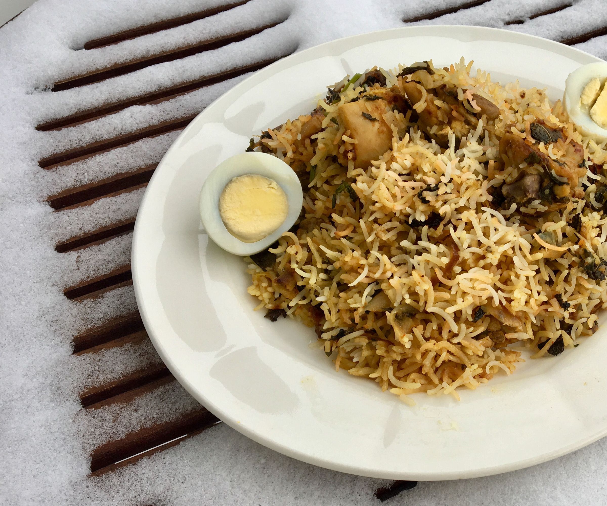 Hyderabadi Chicken Dum Briyani