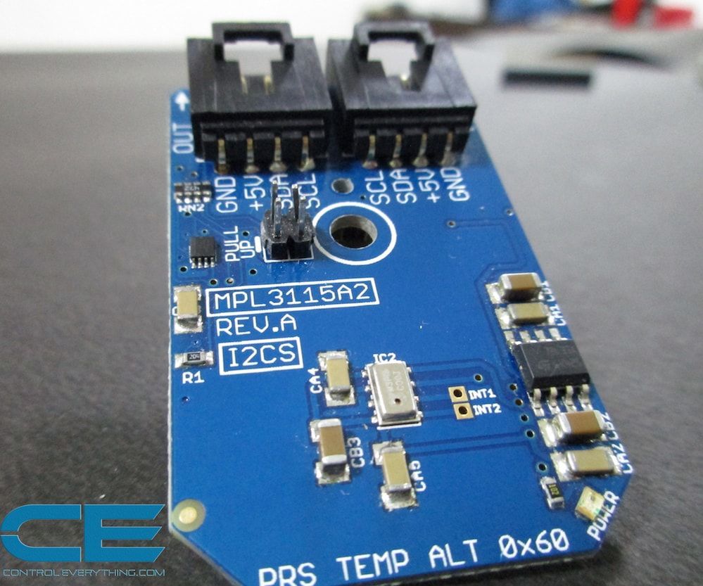 Using Raspberry Pi, Measure Altitude, Pressure, and Temperature With MPL3115A2
