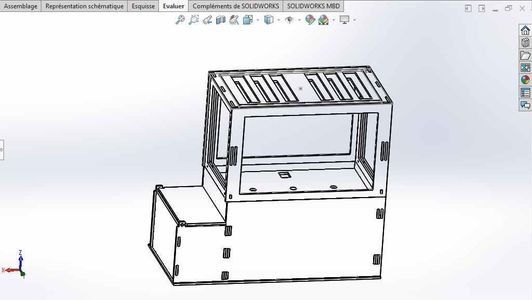 Designing and Cutting the Model Using Solidworks and RDWorks