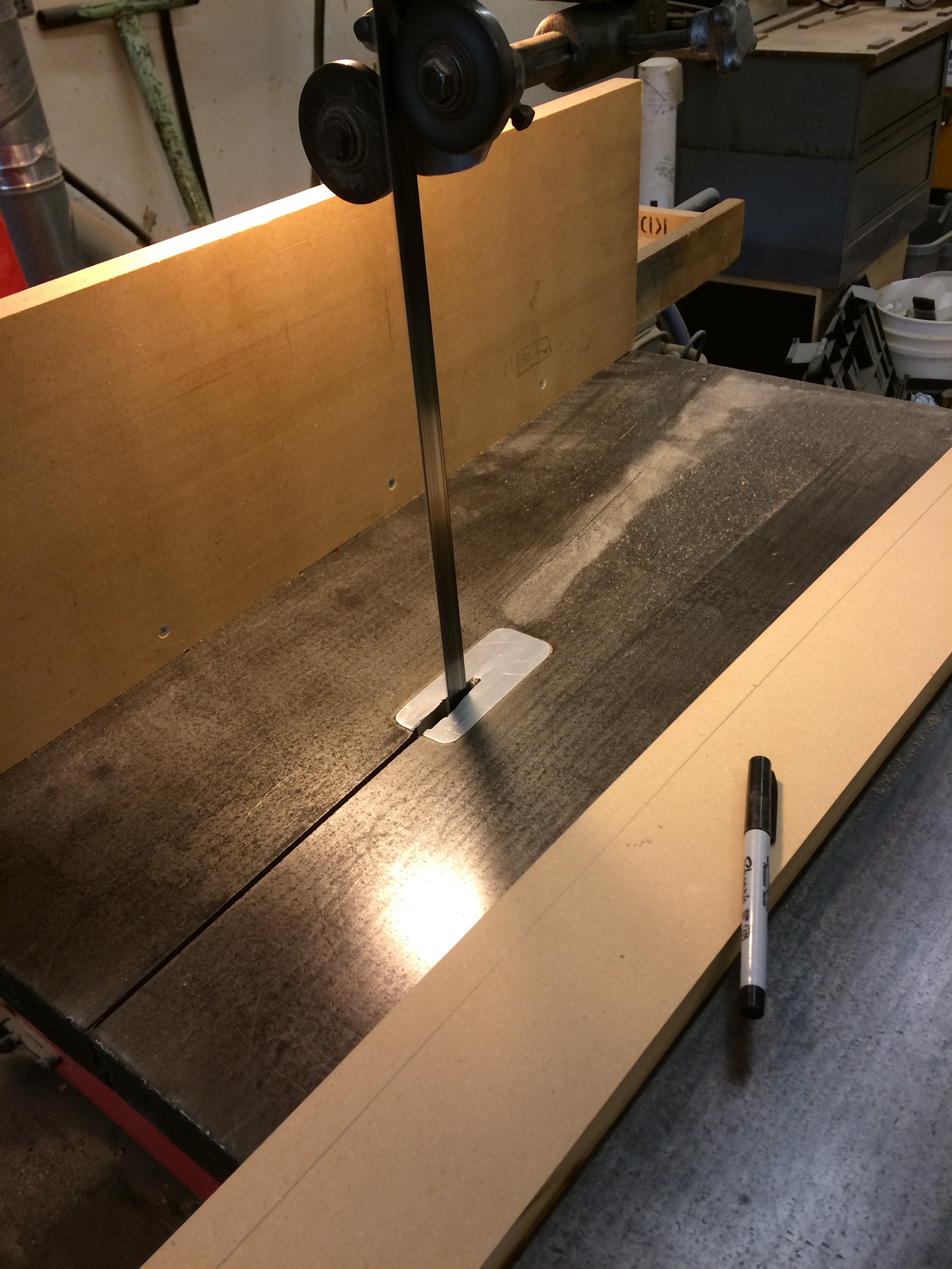 Get the Drift Tuning the Bandsaw for Ripping Wood With a Fence. 5