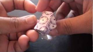 Origami Daily - 197: Easy Ring (Origami Jewelry) - TCGames [HD]