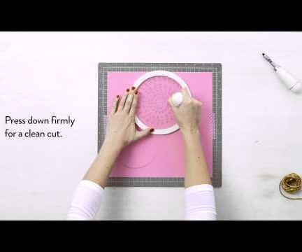 Martha Stewart Crafts: Holiday Circle Garland