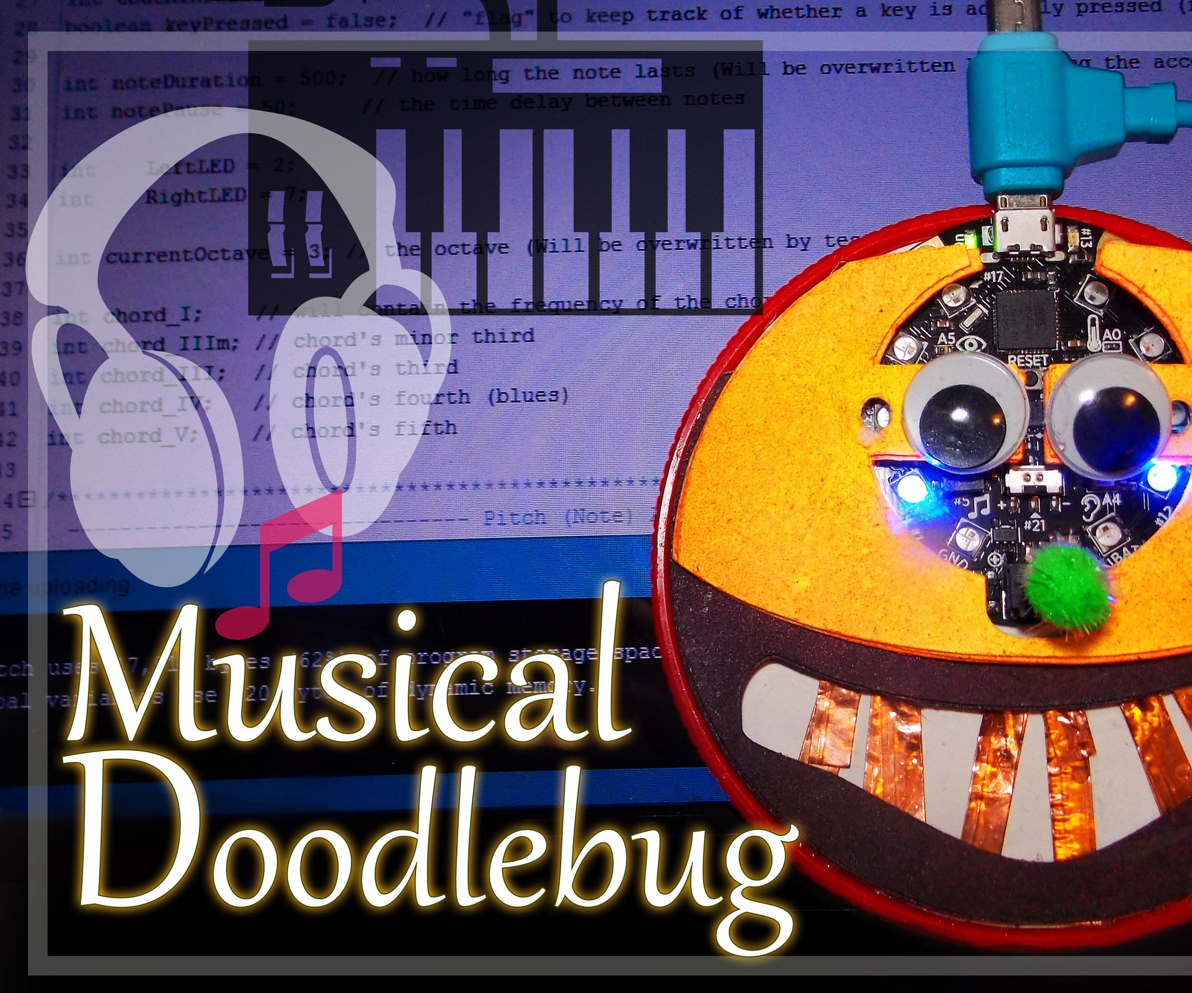 Musical DoodleBug on Circuit Playground